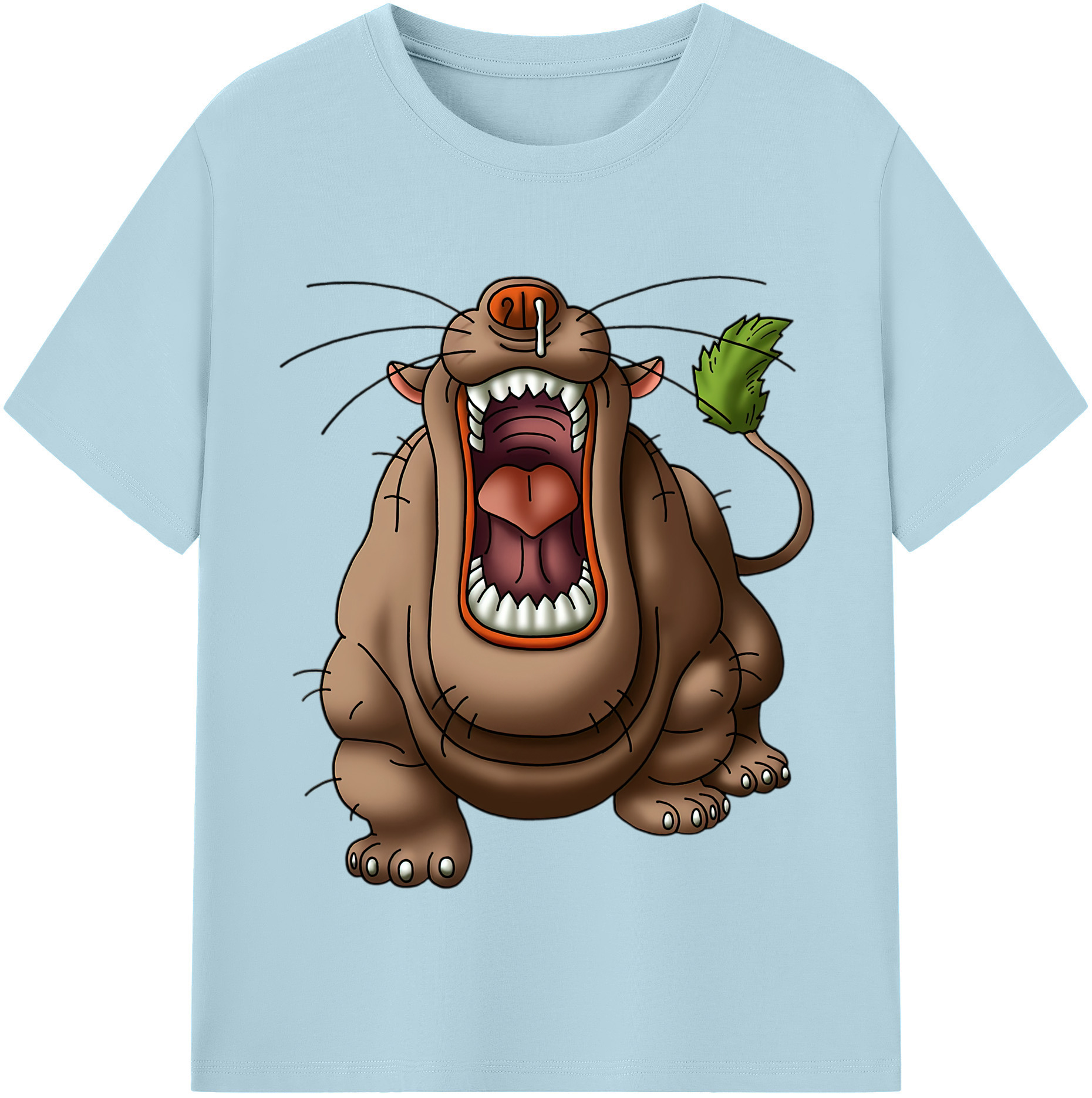 （画像用） ドラゴンクエスト Doragon Kuesuto Dragon Quest 綿100％半袖Tシャツ（フロントプリント）
